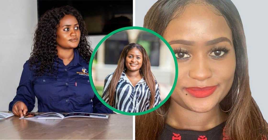 Young woman achieves major milestone as a business owner. Young woman achieves major milestone as a business owner.