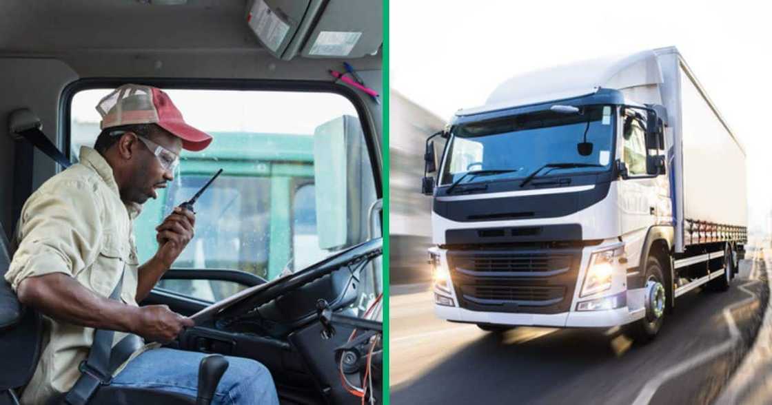 TikTok video shows truck driver saving passengers form gun man TikTok video shows truck driver saving passengers form gun man