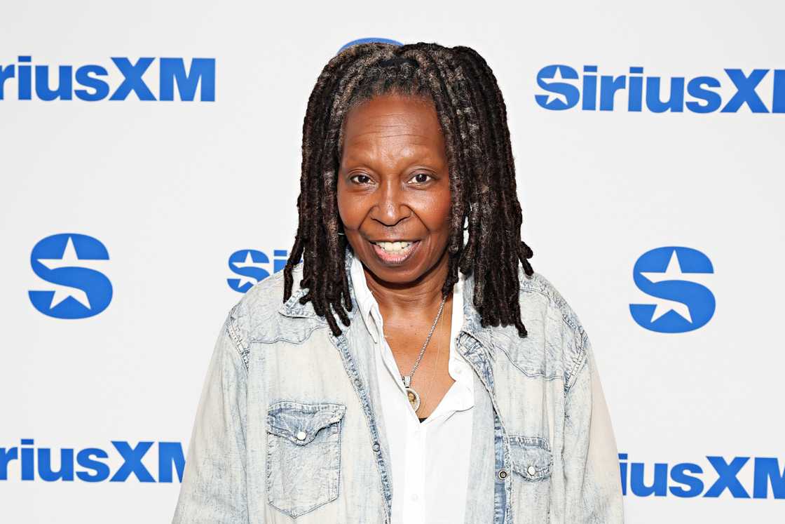 Whoopi Goldberg at the SiriusXM Studios