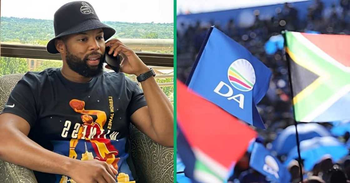Sizwe Dhlomo asked why people voted for the Democratic Alliance Sizwe Dhlomo asked why people voted for the Democratic Alliance