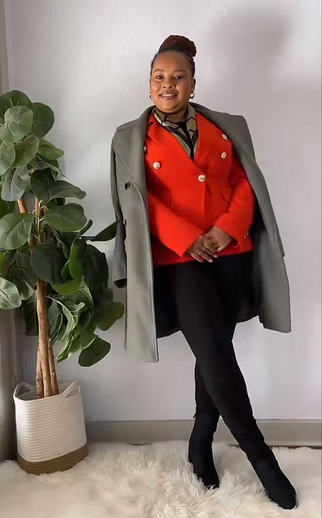 A South African woman turned her RDP house into a beautiful and stylish home, proudly showcasing it in a TikTok video.