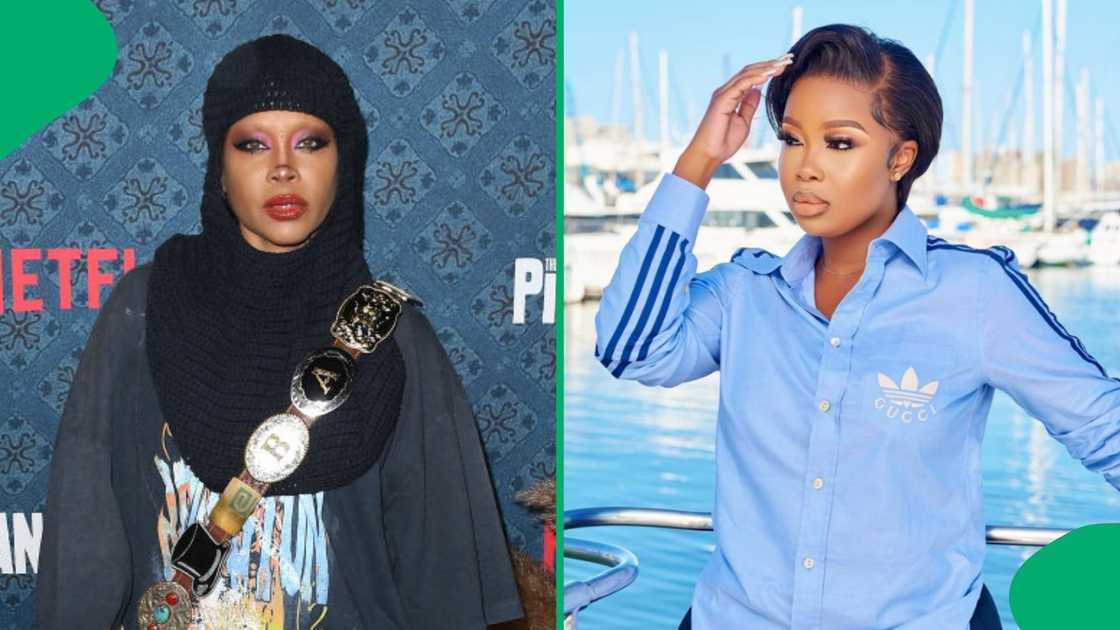 Sithelo Shozi recreates Erykah Badu's look Sithelo Shozi recreates Erykah Badu's look