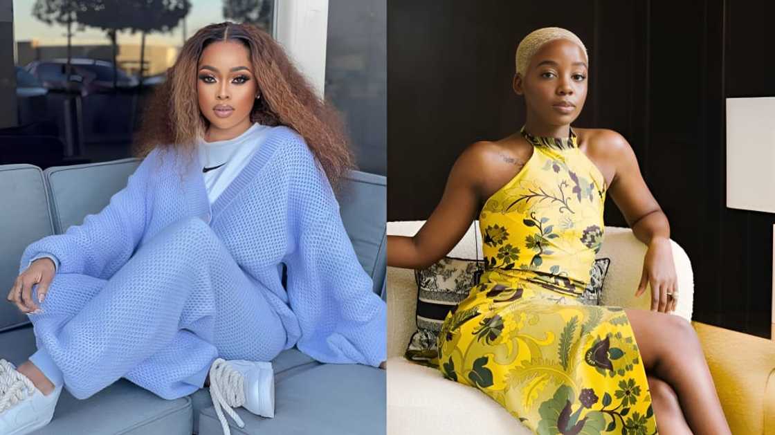 Omuhle Gela and Thuso Mbedu