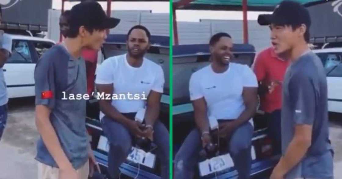 TikTok video of man from Asian speaking Isizulu TikTok video of man from Asian speaking Isizulu