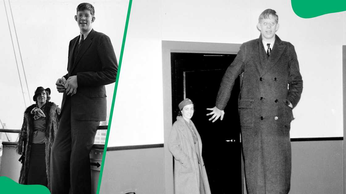 Robert Wadlow at 19 years old