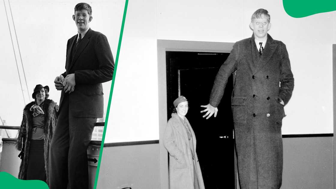 Robert Wadlow at 19 years old Robert Wadlow at 19 years old