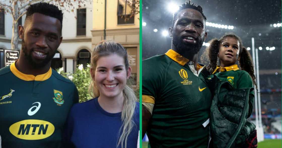 Siya Kolisi shares video of family dinner