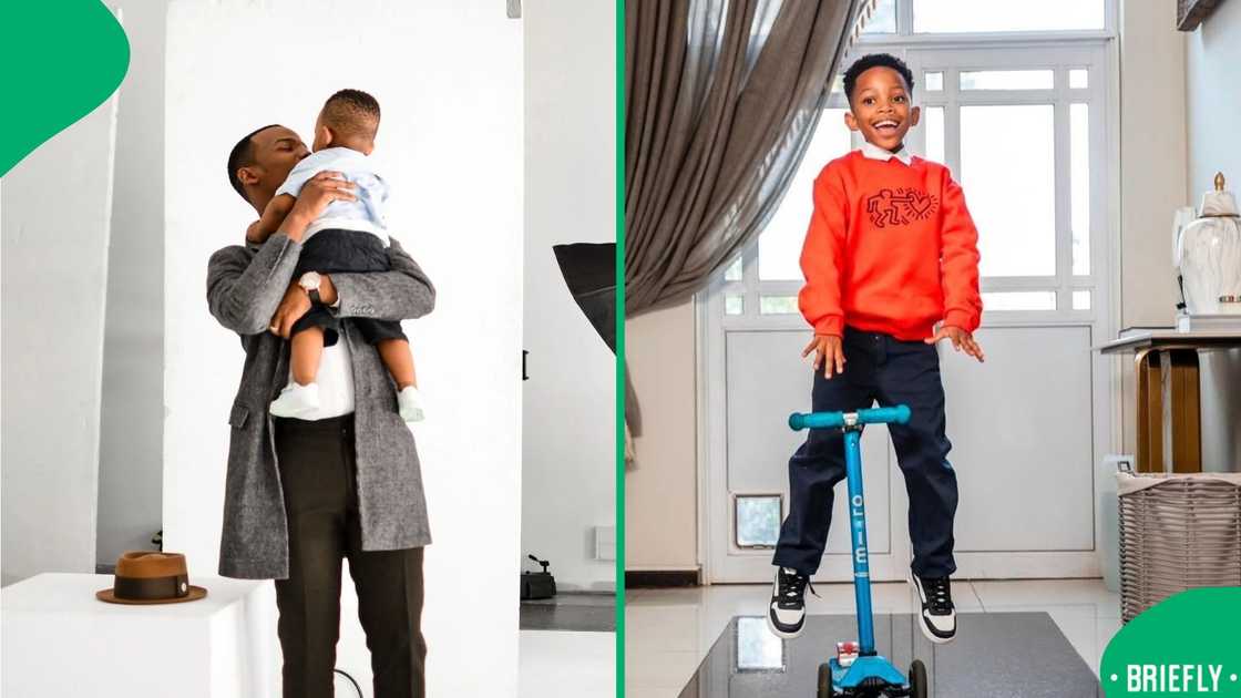 The nine-year-old showed off his artistic talents, earning recognition beyond South Africa through an upcoming exhibition