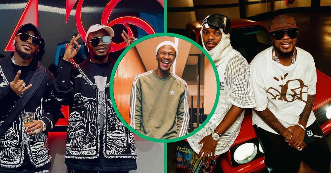 Major League DJz have gifted log drummer Mdu AKA Trp with money. Major League DJz have gifted log drummer Mdu AKA Trp with money.