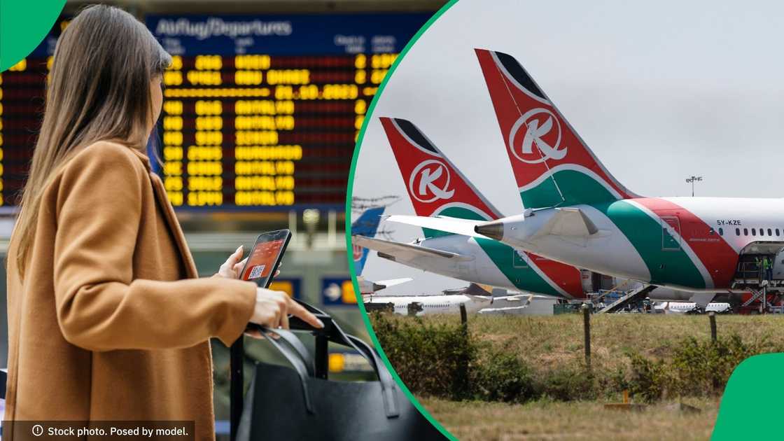 A stricken Kenya Airways flight caused disruptions at Cape Town International Airport