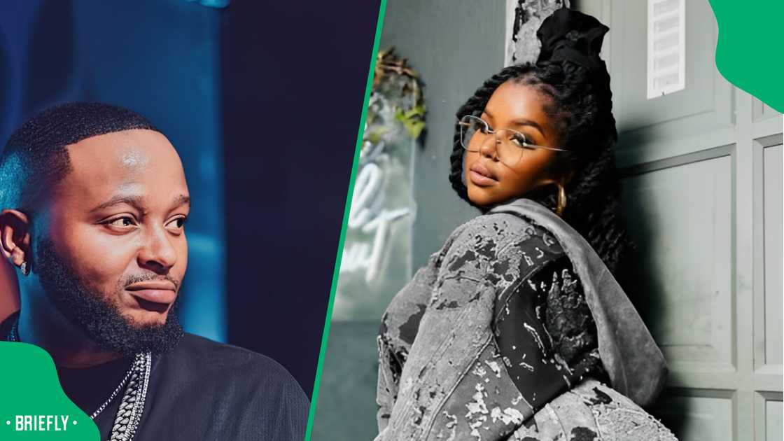 Nkosazana Daughter and Sir Trill were spotted together Nkosazana Daughter and Sir Trill were spotted together
