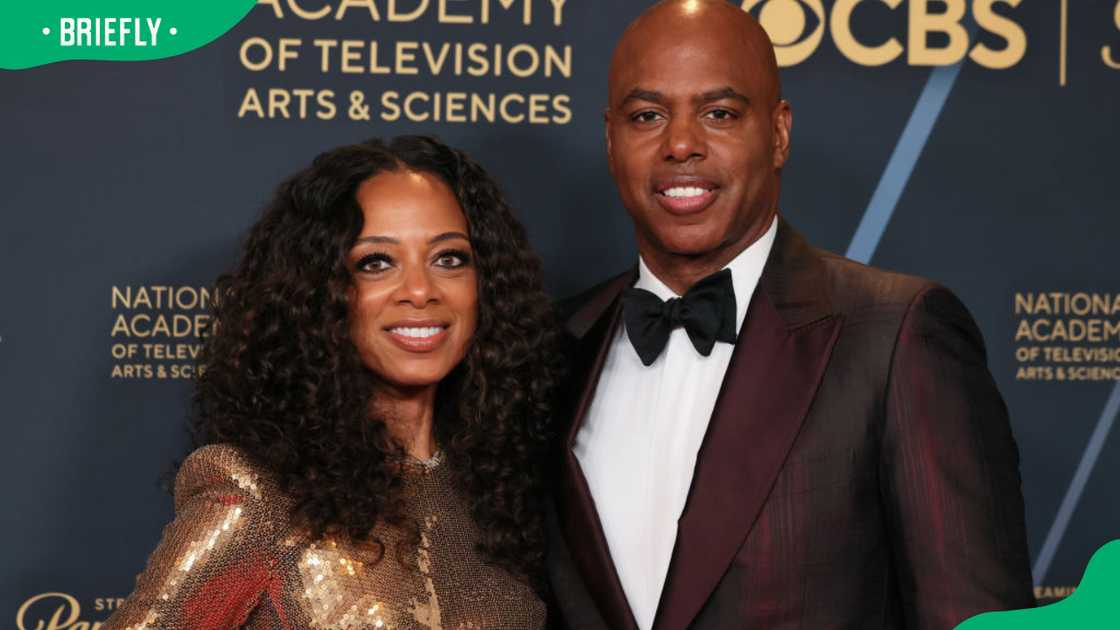Nischelle Turner and Kevin Frazier during the 2025 Daytime Emmys Awards Nischelle Turner and Kevin Frazier during the 2025 Daytime Emmys Awards