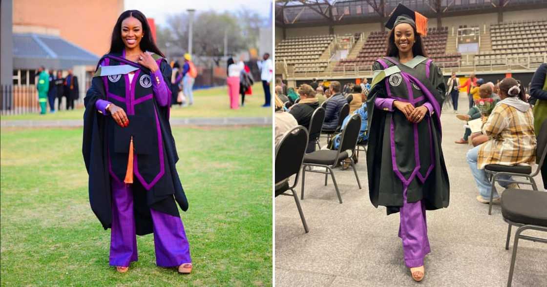 Mojabeng Senekal-Ndebele celebrated her master's degree Mojabeng Senekal-Ndebele celebrated her master's degree