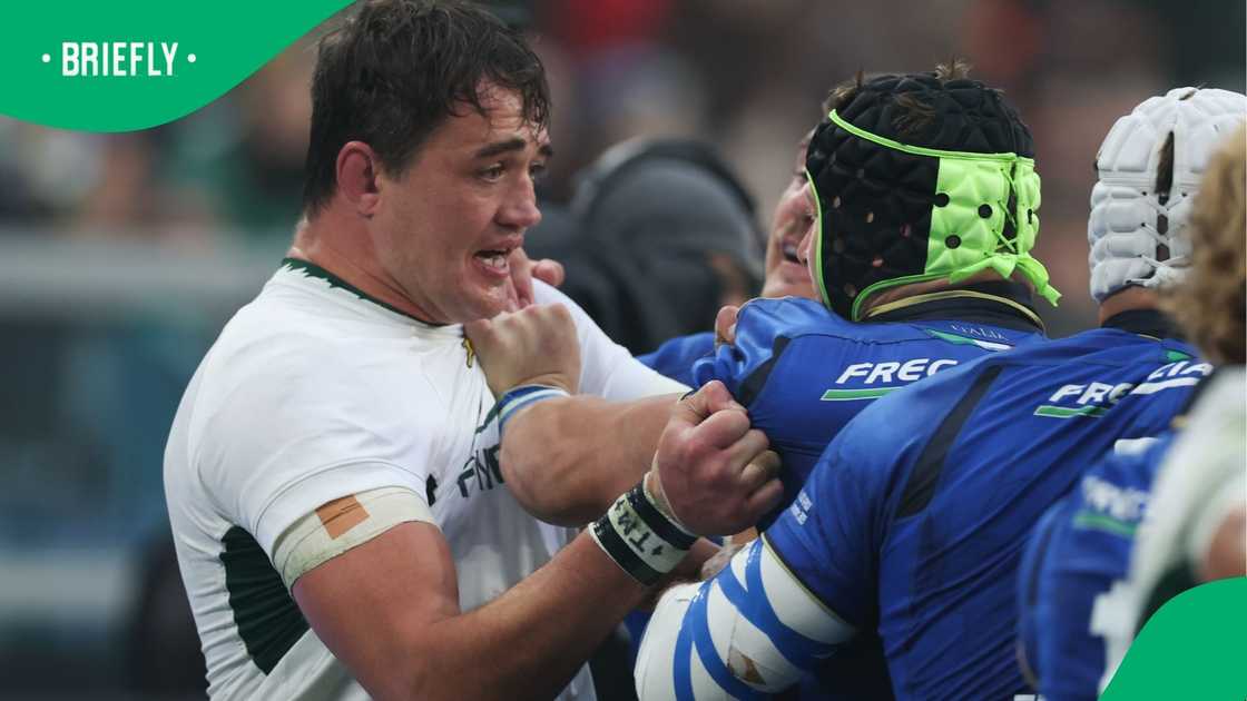 Franco Mostert, Ross Vintcent, Quilter Nations Series 2025, Italy and South Africa.