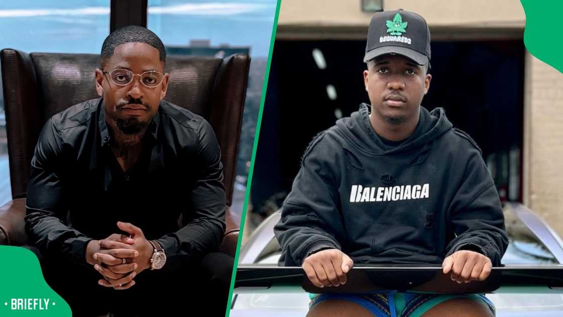 Prince Kaybee threw shade at Andile Mpisane after coming out as a DJ Prince Kaybee threw shade at Andile Mpisane after coming out as a DJ