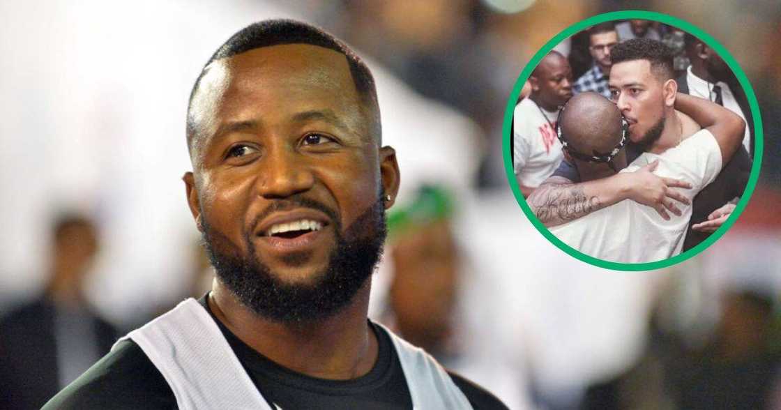 Cassper Nyovest explains story behind pic with AKA Cassper Nyovest explains story behind pic with AKA