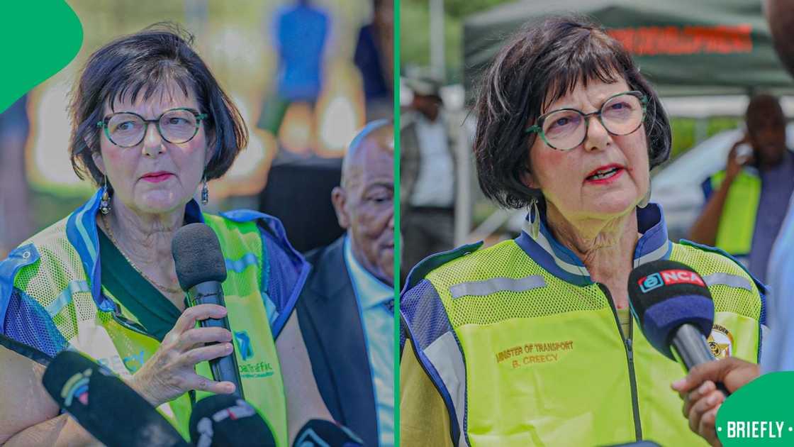 Transport Minister Barbara Creecy revealed that over 1000 people died on the roads during the festive season Transport Minister Barbara Creecy revealed that over 1000 people died on the roads during the festive season