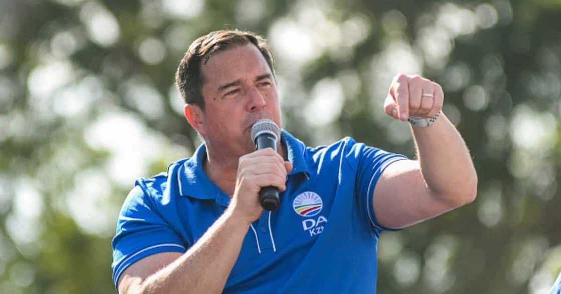 DA leader John Steenhuisen DA leader John Steenhuisen
