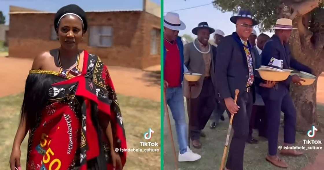 Uncles went to negotiate lobola for a makoti Uncles went to negotiate lobola for a makoti