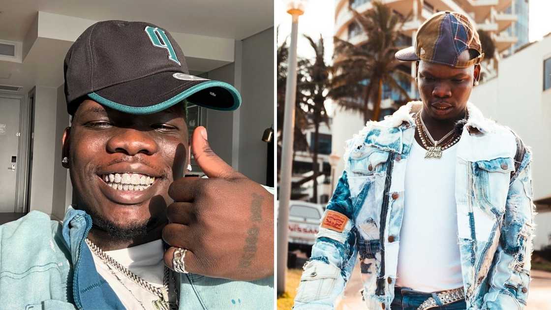 Blxckie was spotted in Johannesburg CBD Blxckie was spotted in Johannesburg CBD