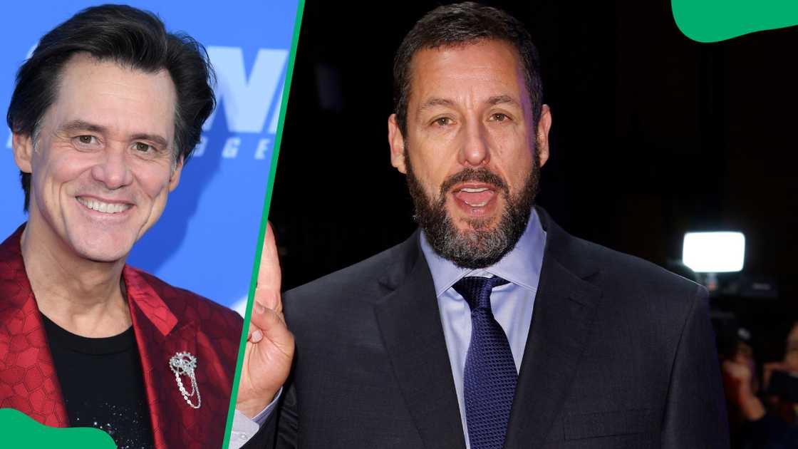 Jim Carrey and Adam Sandler Jim Carrey and Adam Sandler