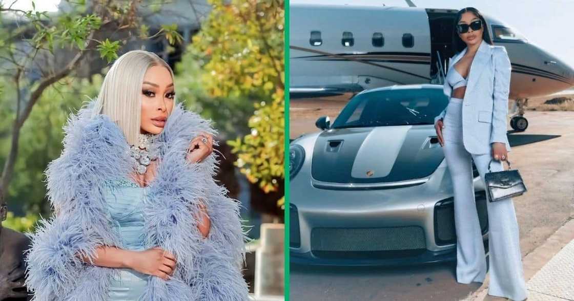 An old video of Khanyi Mbau's interview with Debirah Patta is being scrutinised by social media users