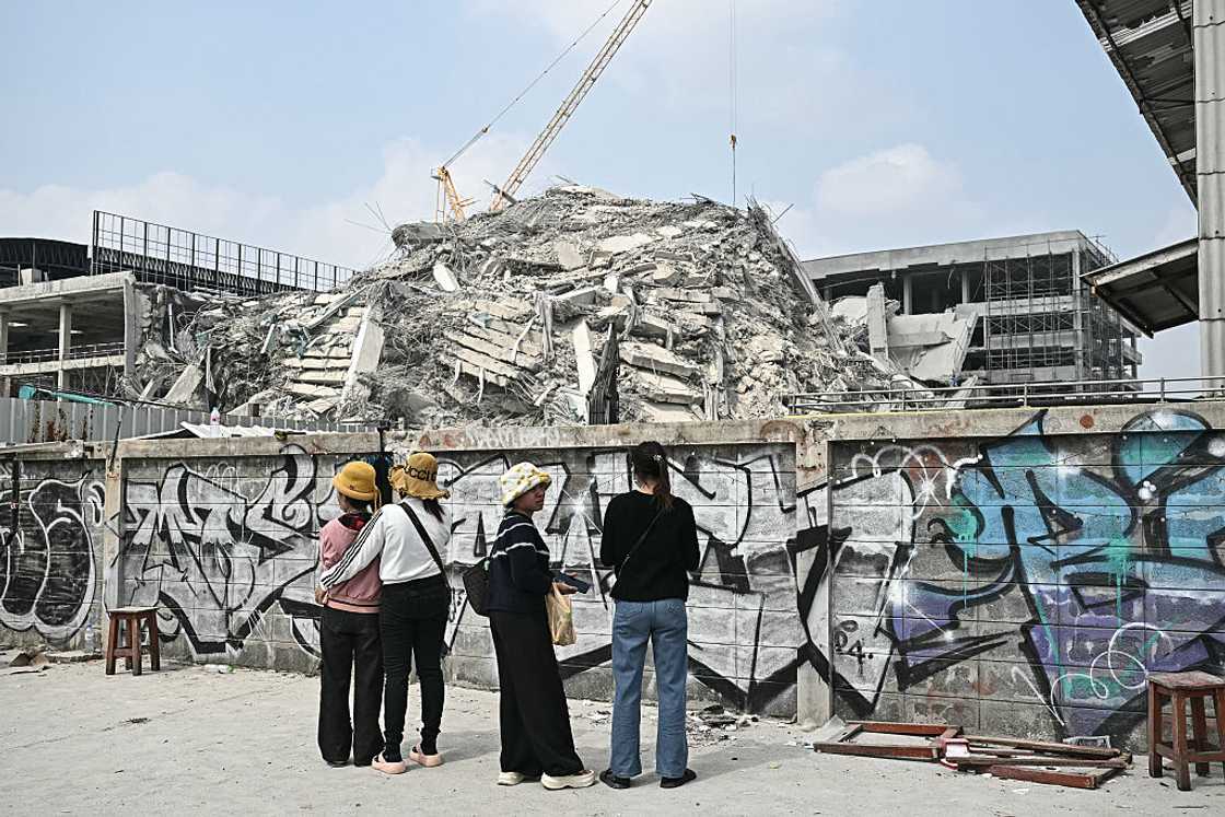 Thailand was also hit by the earthquake, which claimed 17 lives in Bangkok Thailand was also hit by the earthquake, which claimed 17 lives in Bangkok