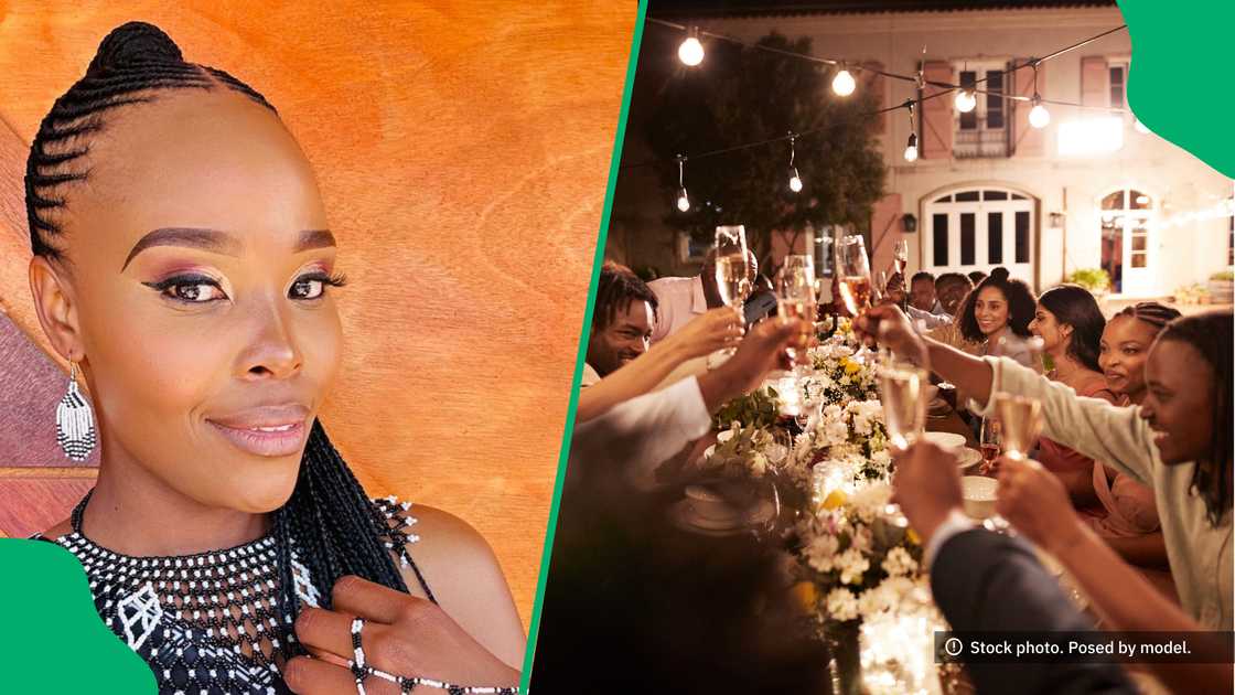 A Xhosa and Venda couple tied the knot. A Xhosa and Venda couple tied the knot.