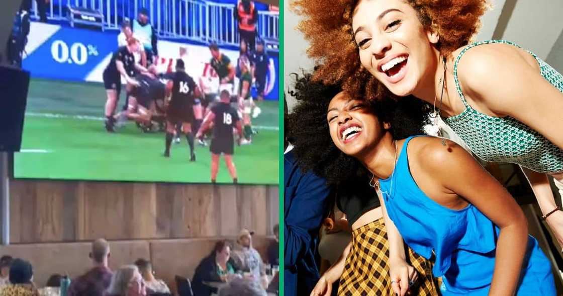 Springboks fans in New Zealand Springboks fans in New Zealand