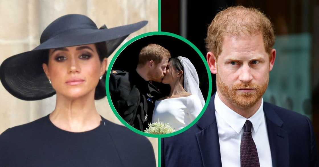 Prince Harry and his wife, Meghan Markle have allegedly hit broken up and gone broke. Prince Harry and his wife, Meghan Markle have allegedly hit broken up and gone broke.