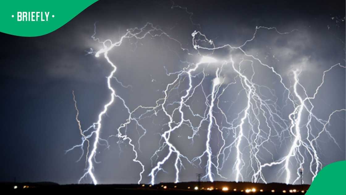 While they were busy singing, lightning unexpectedly struck inside the tent that was situated in an open field.