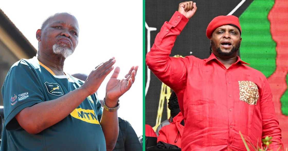 Mzansi laughs at Mantashe for claiming that EFF's Shivambu will loot public purse if elected finance minister Mzansi laughs at Mantashe for claiming that EFF's Shivambu will loot public purse if elected finance minister