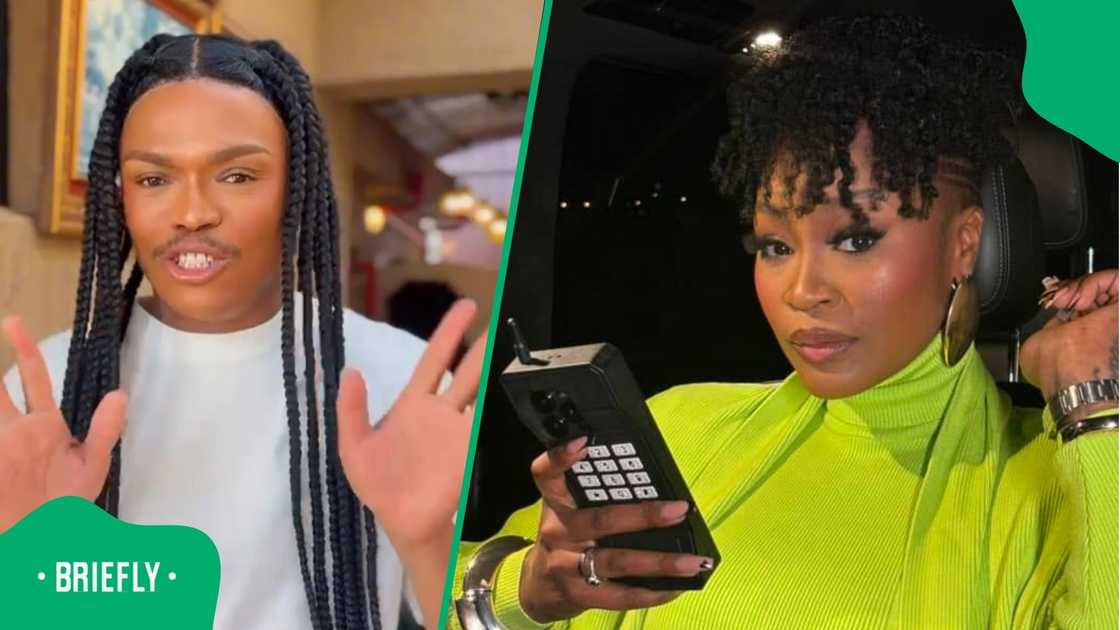 SA reacts to Somizi checking out Lamiez Holworthy SA reacts to Somizi checking out Lamiez Holworthy