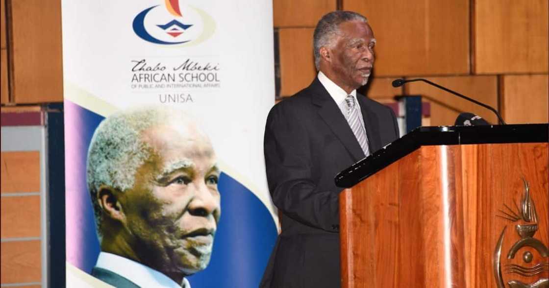 Former President Thabo Mbeki Former President Thabo Mbeki