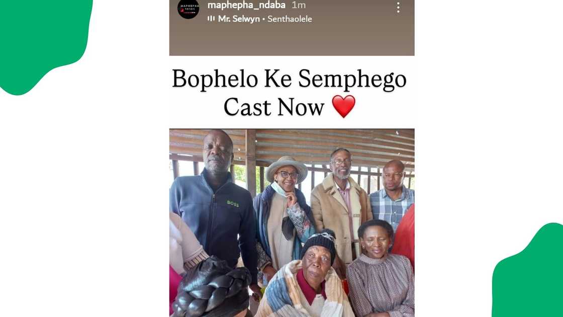Fans of 'Bophelo ke Semphekgo' comment on the latest pic Fans of 'Bophelo ke Semphekgo' comment on the latest pic