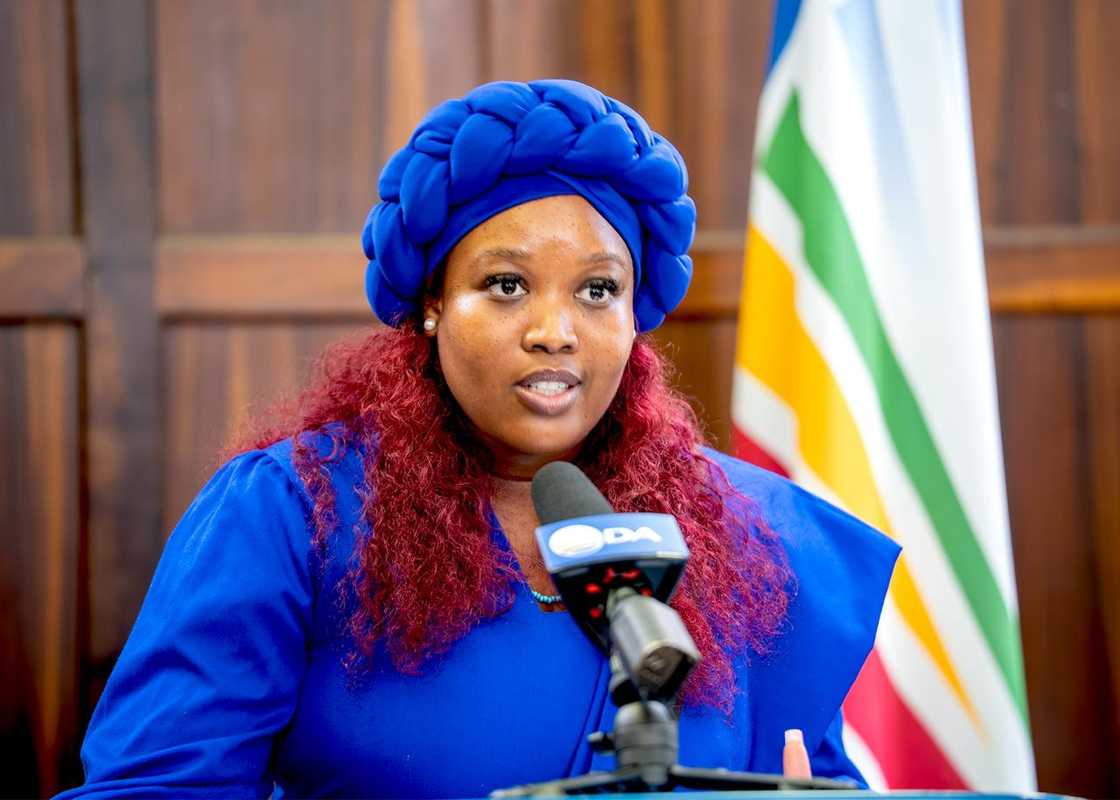 Karabo Khakhau, the DA national spokesperson, is a prophetess Karabo Khakhau, the DA national spokesperson, is a prophetess