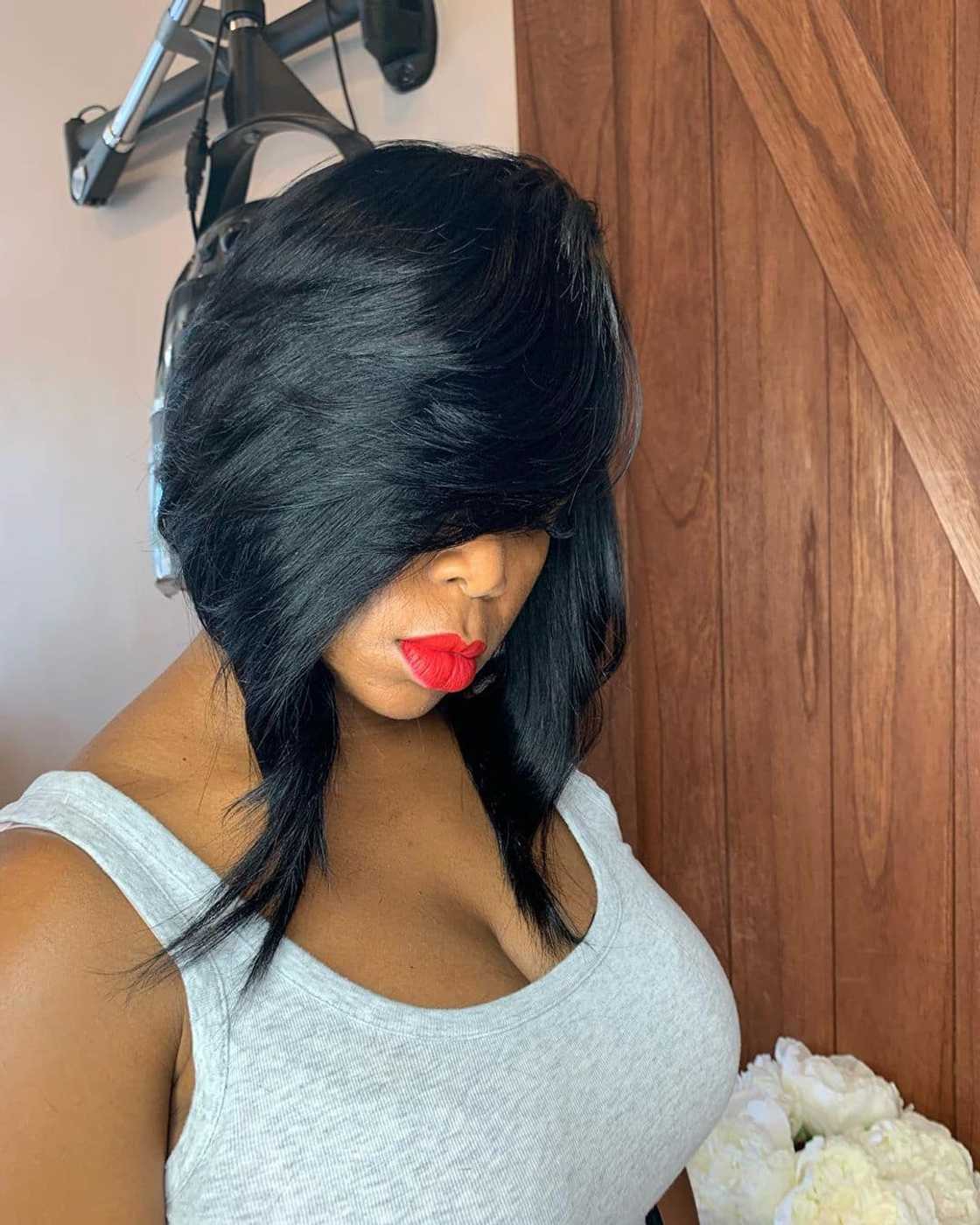 short feathered bob hairstyles for black women short feathered bob hairstyles for black women