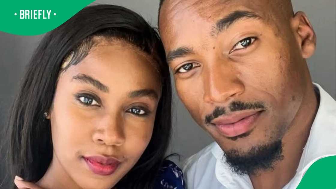 Thato and Gash1 reveal their baby boy and baby bump Thato and Gash1 reveal their baby boy and baby bump