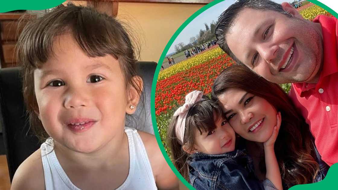 Daya DeArce and Brett Otto with their daughter, Isabella Daya DeArce and Brett Otto with their daughter, Isabella