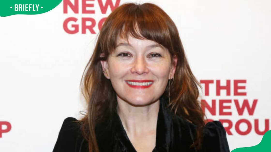 Erica Schmidt at the Opening Night of The New Group Production Erica Schmidt at the Opening Night of The New Group Production