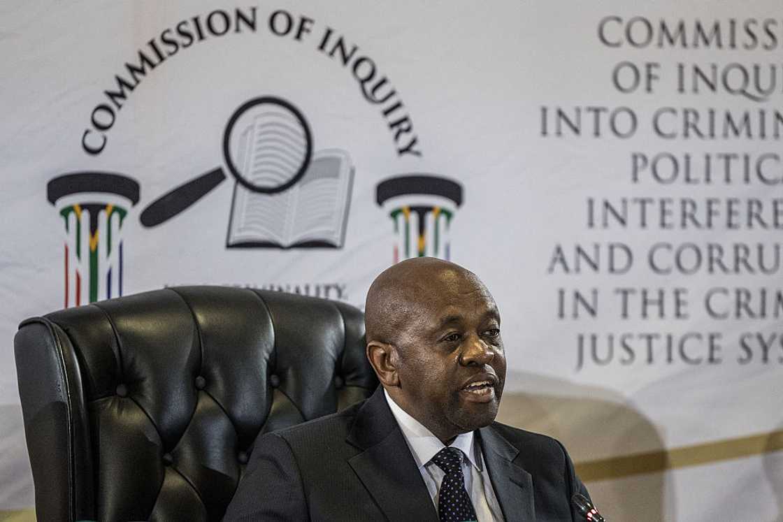 Brigadier Mbangwa Nkhwashu appeared before the Madlanga Commission of Inquiry Brigadier Mbangwa Nkhwashu appeared before the Madlanga Commission of Inquiry