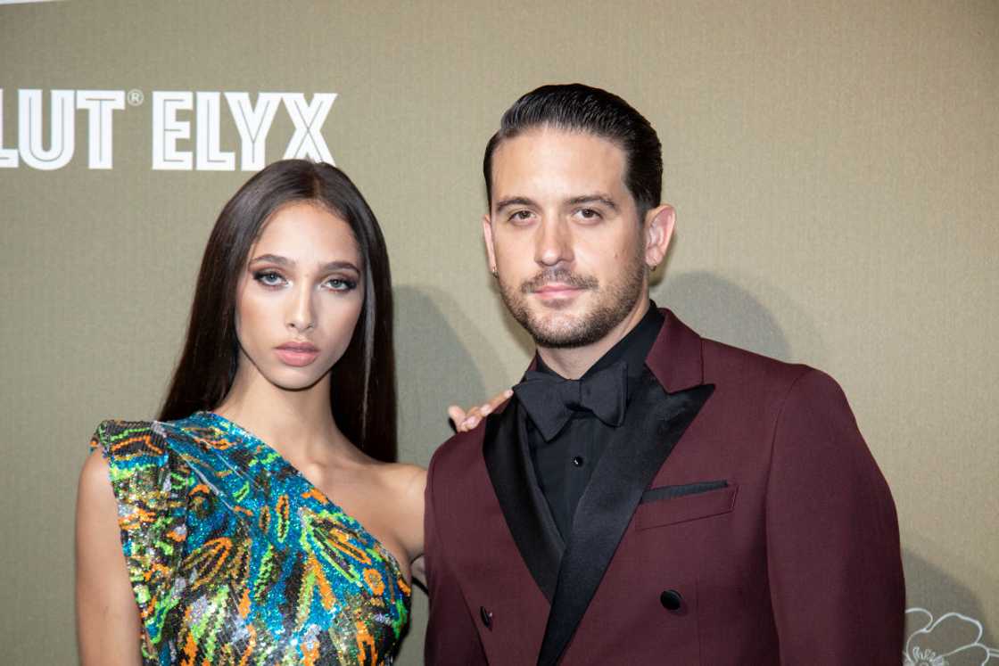 American rapper G Eazy and Dutch model Yasmin Wijnaldum