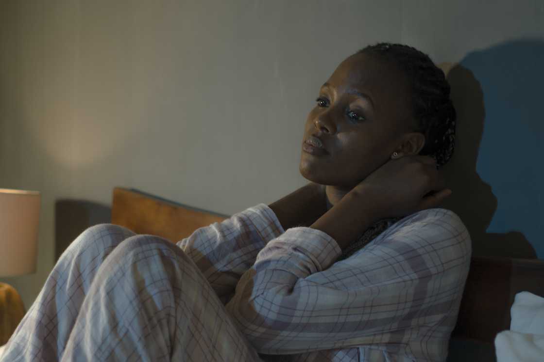 A stressed lady A stressed lady