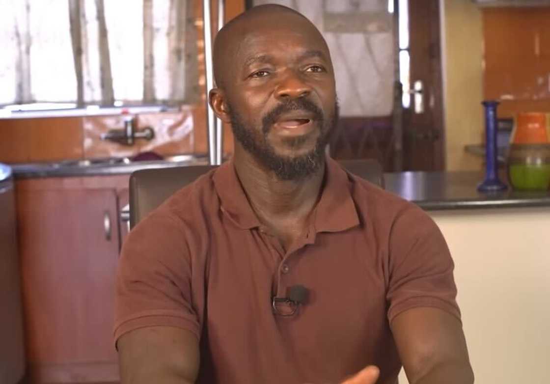 A man from Ghana shared his touching story of being a single father in South Africa.