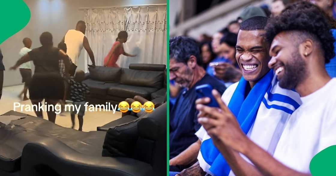 Naughty youngsters pulled a hilarious prank on their family, leaving the internet in laughter. Naughty youngsters pulled a hilarious prank on their family, leaving the internet in laughter.