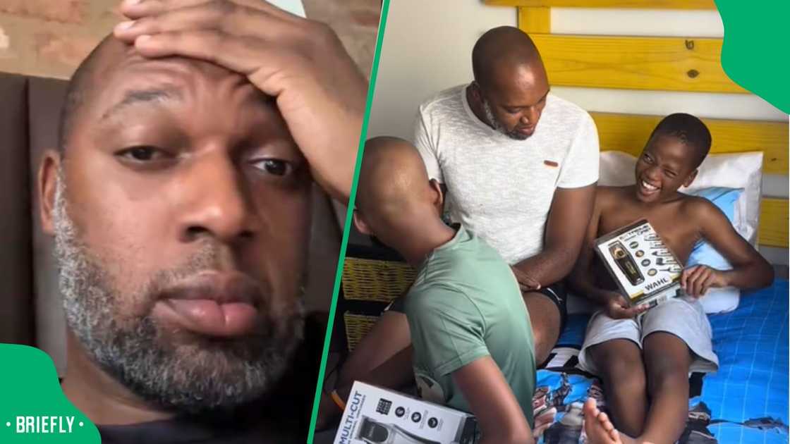 Single dad shares parenting style Single dad shares parenting style