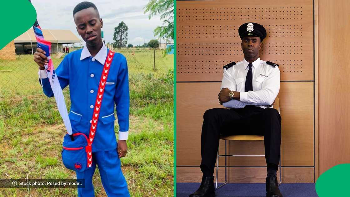 A young South African security officer revealed his monthly salary of over R10,000, posting his payslip for everyone to see A young South African security officer revealed his monthly salary of over R10,000, posting his payslip for everyone to see