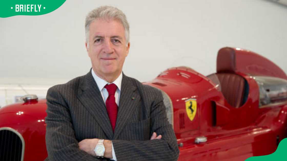 Piero Ferrari at an event