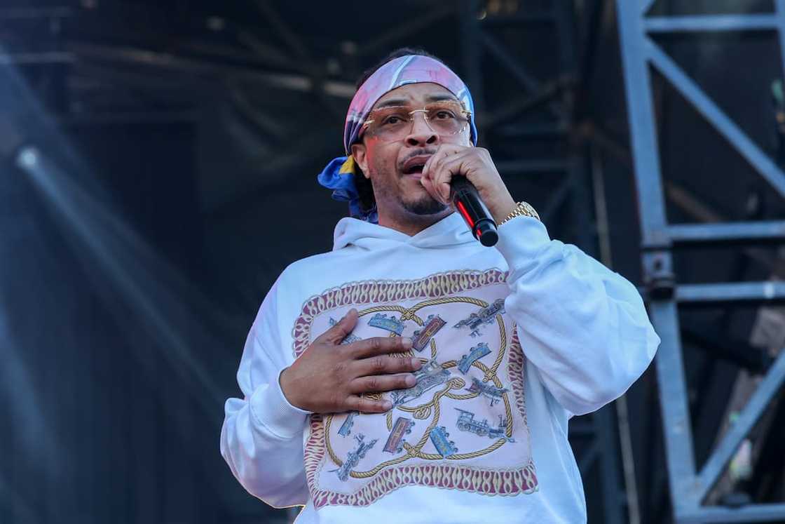 T.I. performs at JuicyFest at North Harbour Stadium