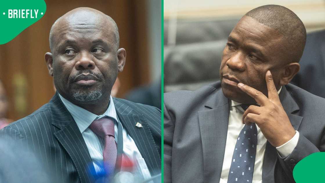 Shadrack Sibiya expressed his unhappiness with Nhlanhla Mkhwanazi Shadrack Sibiya expressed his unhappiness with Nhlanhla Mkhwanazi